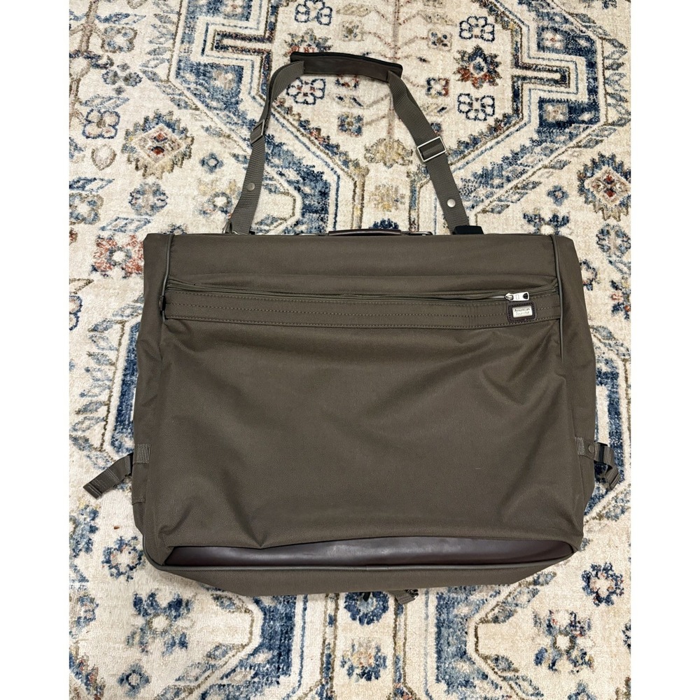 American Tourister Canvas Garment/suit luggage bag With Lock And Keys